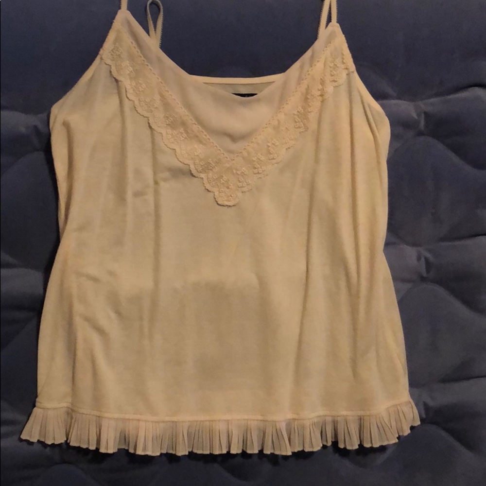 Ivory/Cream American Eagle Tank top/Cami